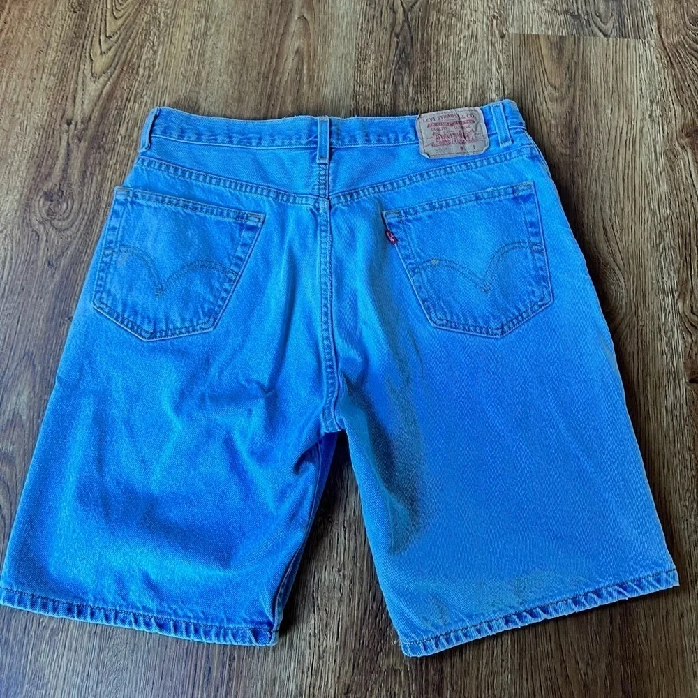 Levi's Light Blue Jean Shorts Classic Denim Style